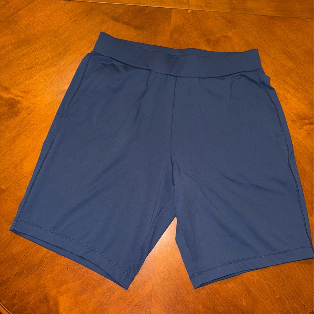 Men’ Athletic Navy Blue Shorts